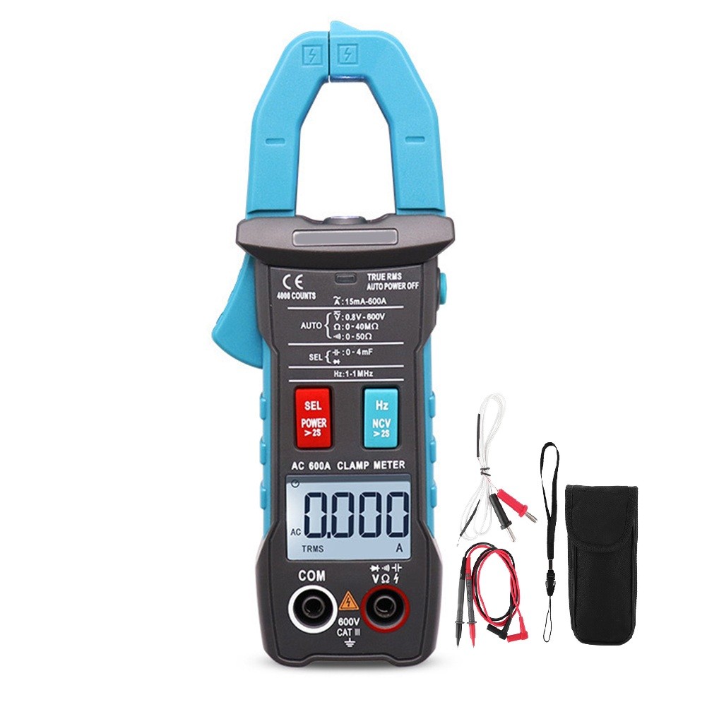ZT QB3 ZT QB4 clamp multimeter 4000 count display AC DC voltage measurement
