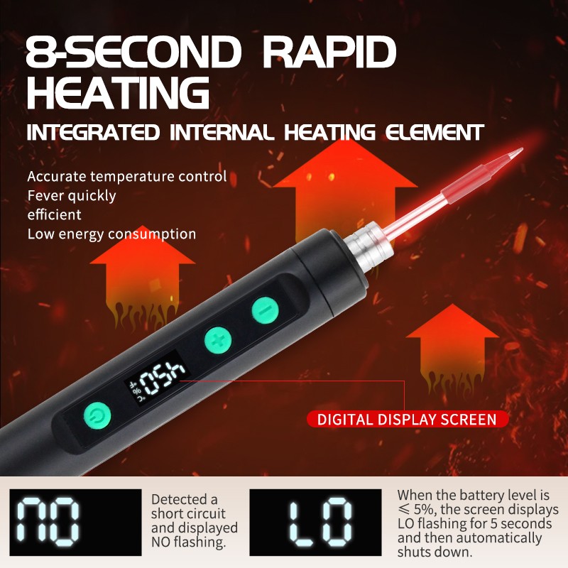 DIY Repair USB Soldering Iron Digital Display Temperature Range 180??C-450??C