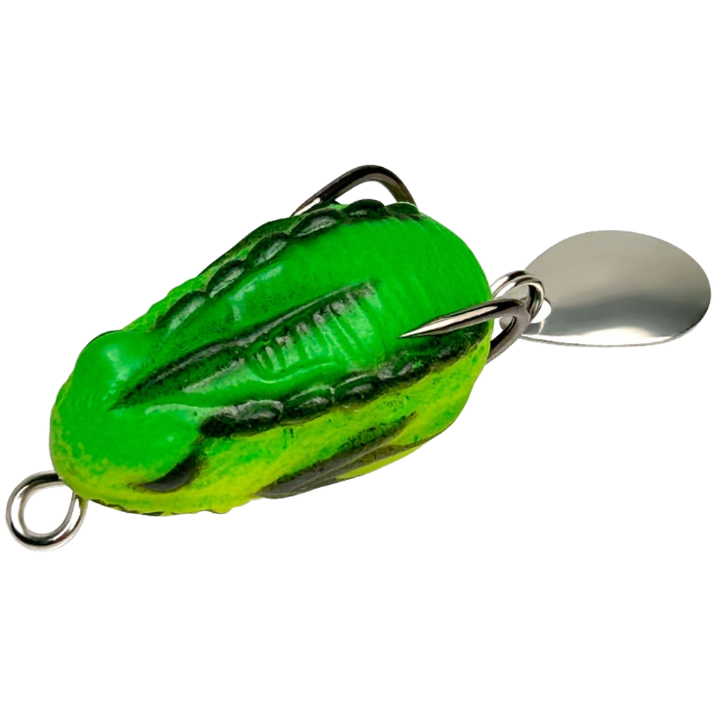 Amphibian Style Fishing Lure with Soft Body 33mm for Bass Snakehead Targeting
