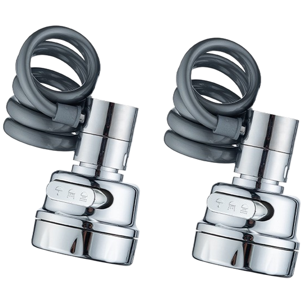 Retractable Faucet Extender with 3 Water Modes for Kitchen Sink Sprayer Use
