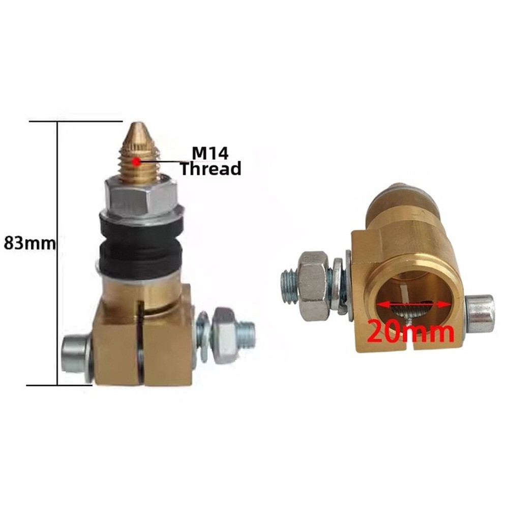 Single Drive Wire Feeder Accessory for Gas Shielded Welding Machine Brass Build - Produktbild 7