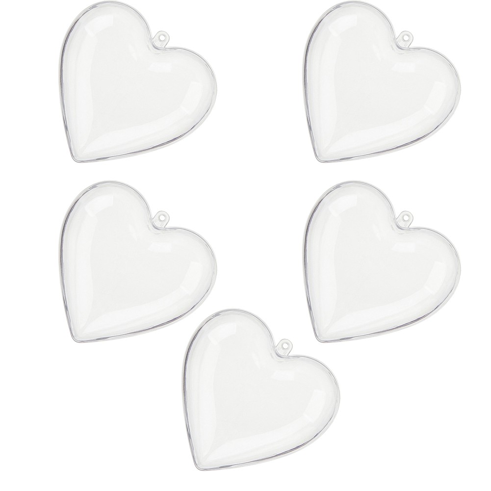 Personalized Keepsake Heart Ornament Resists Crushing Smooth Finish Lightweight