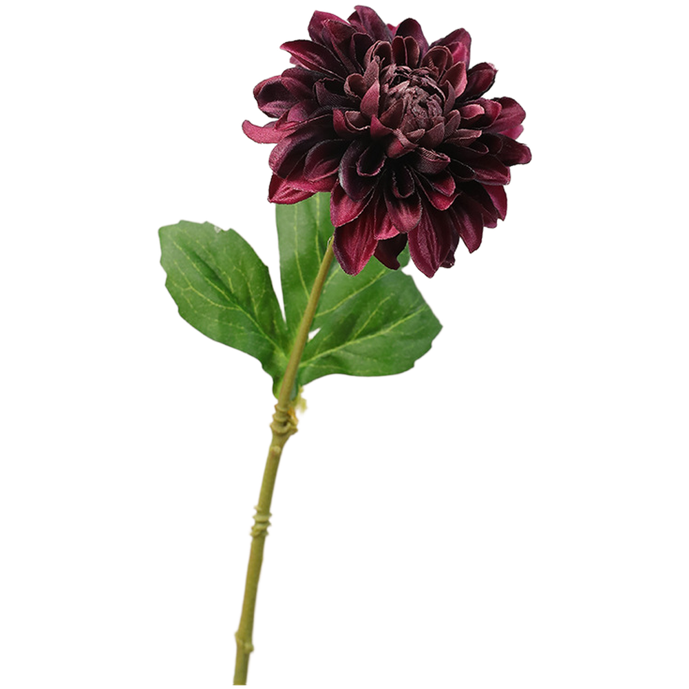 Lifelike Silk Dahlia Flower for Wedding Home Office Photo Background Decor