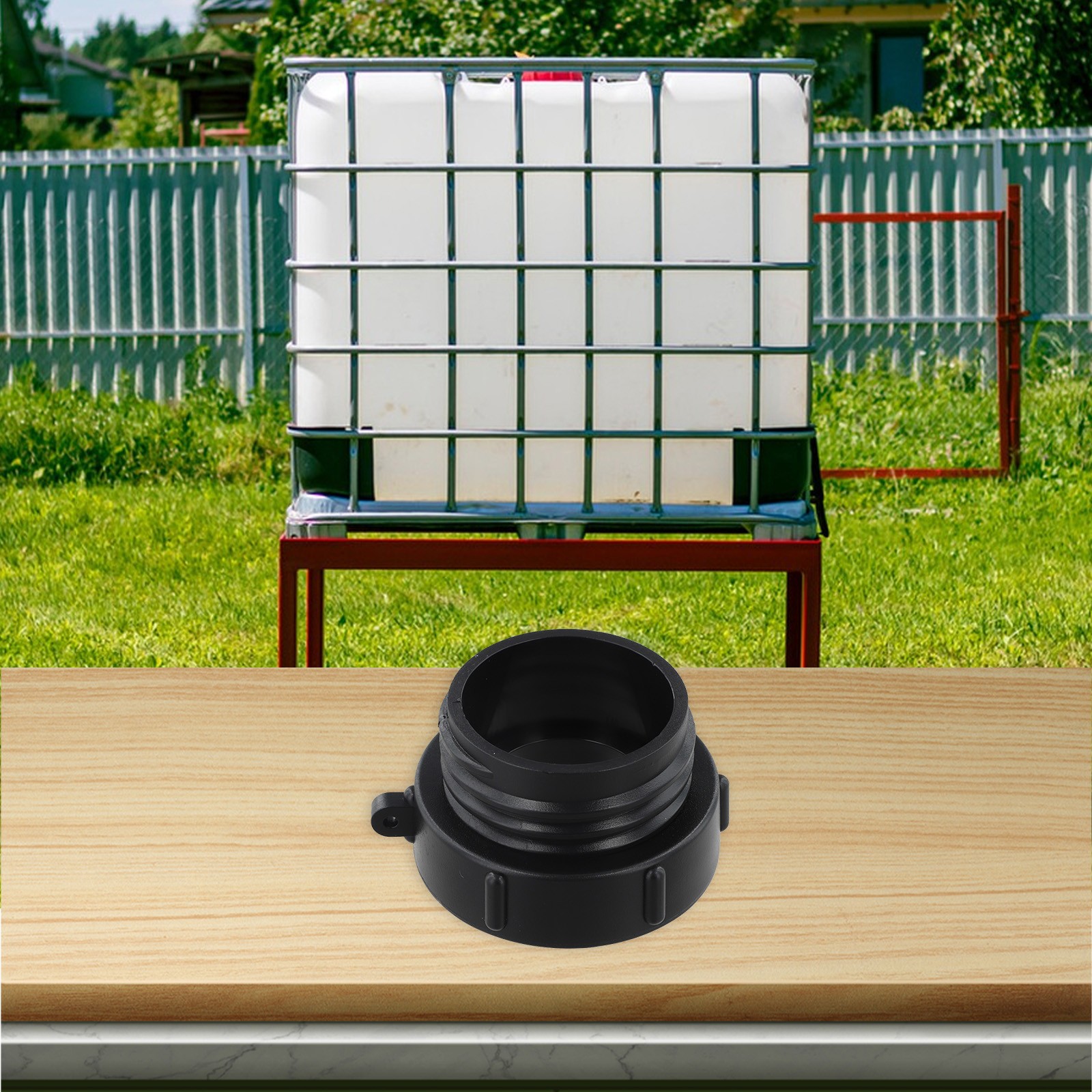 IBC Tankadapter Gartentankadapter Garteneinsatz Tankausrüstung sichere Ausführ - Produktbild 2