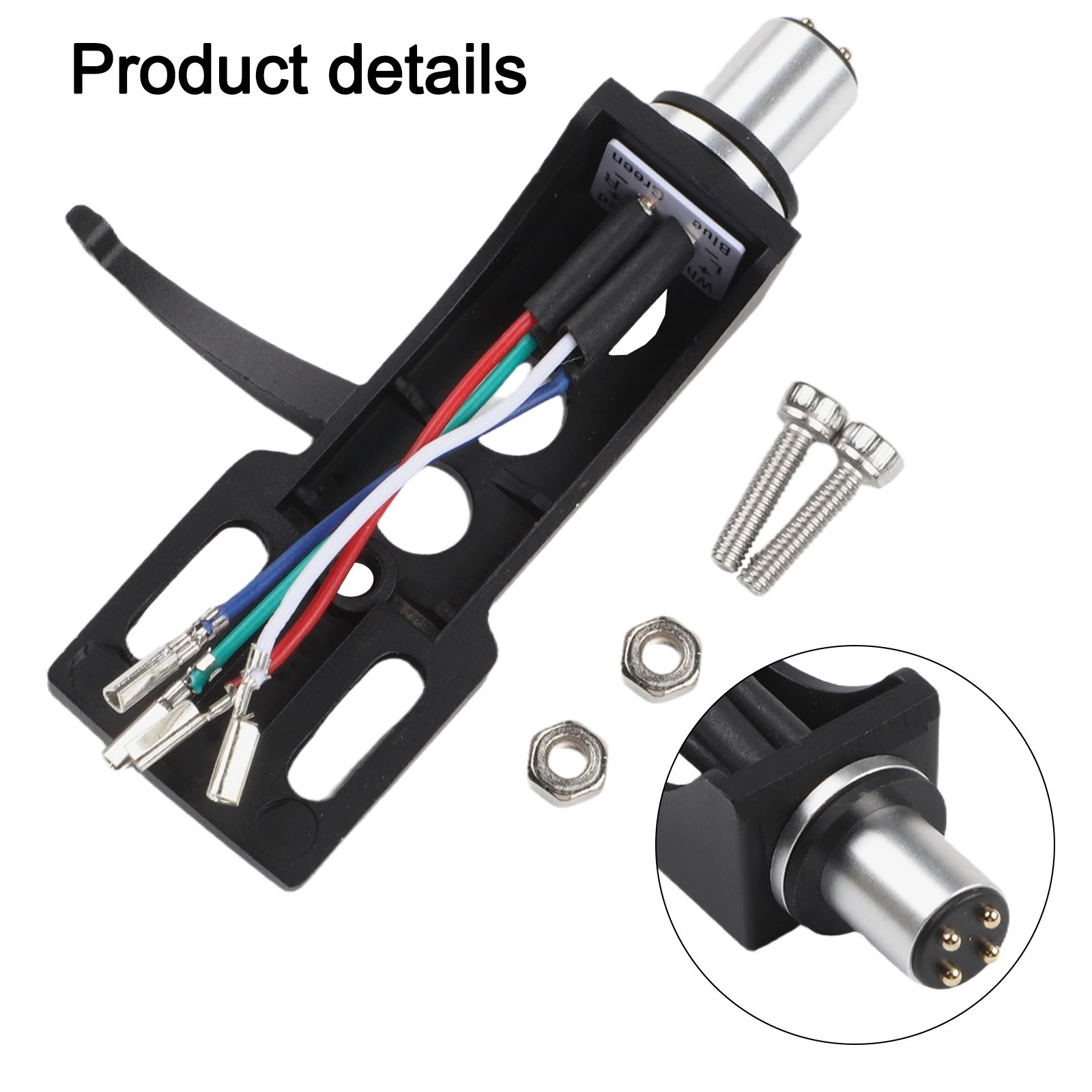 AT3600L Moving Magnet Phonograph Kit with Alloy Bracket for Turntables