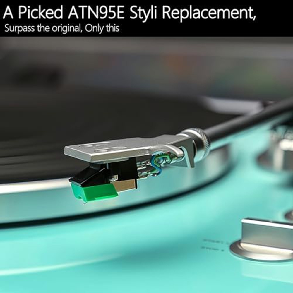 For Audio Technica ATN95E Replacement Needle for AT LP120 USB Phonograph