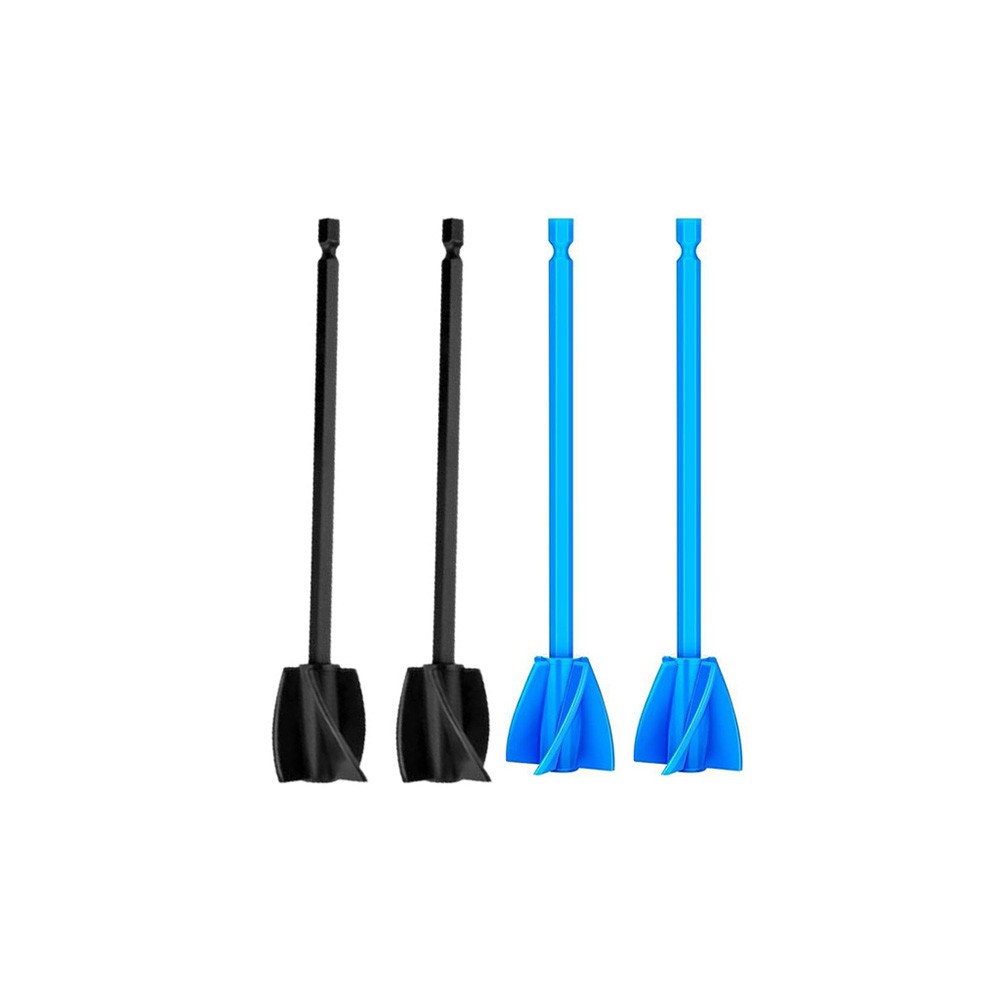 Spiral Four Blade Epoxy Resin Mixer Paddle for Drill Paint Stirrer Tool