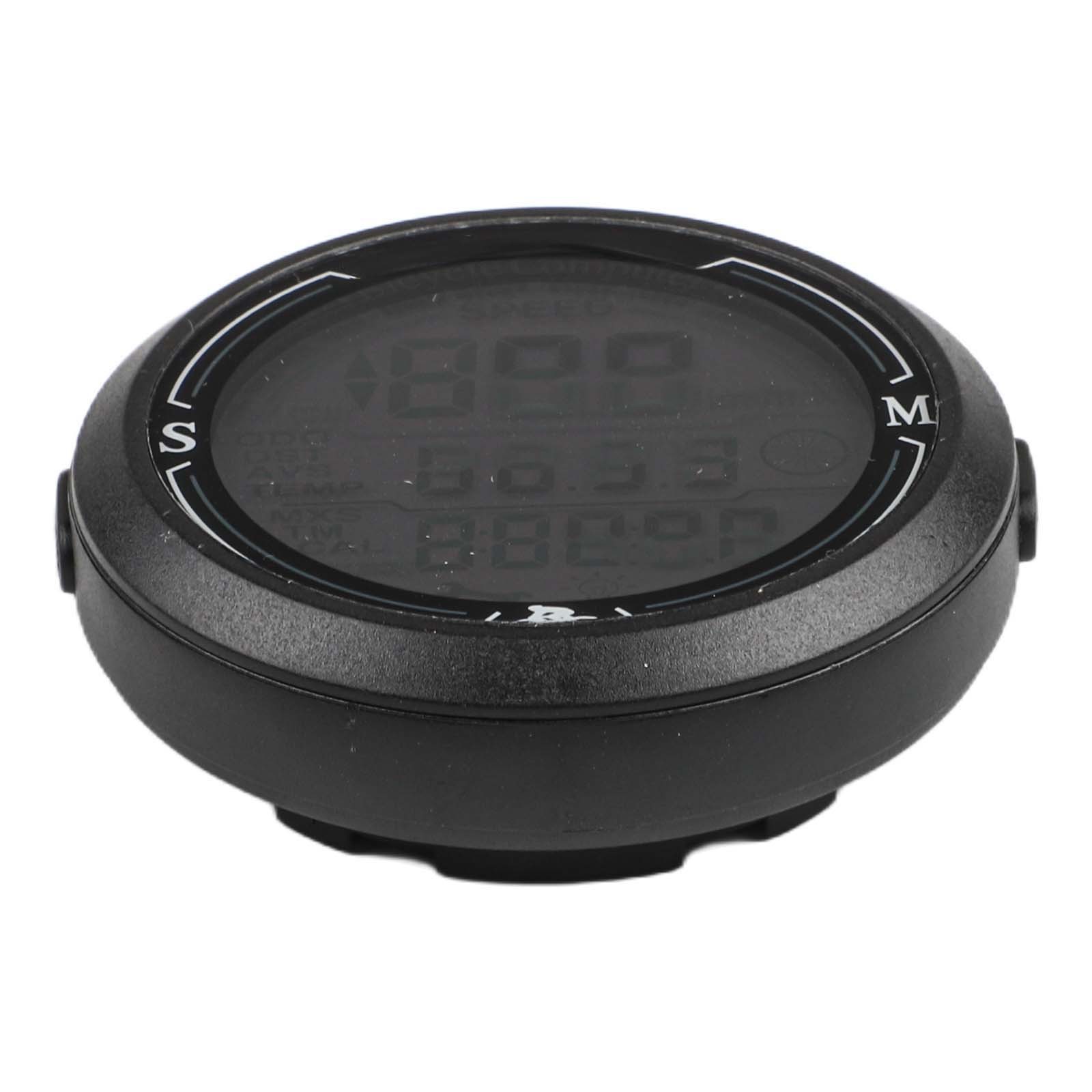 Waterproof Bicycle Speedometer with Large Backlit LCD Display Odometer