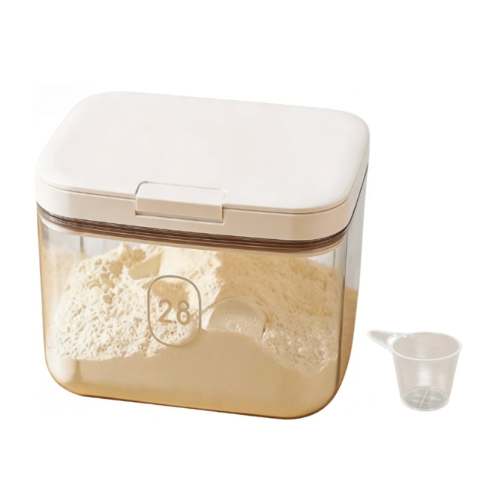 2.8/4.5/5.5L Sealed Plastic Container for Dry Ingredients and Laundry Supplies
