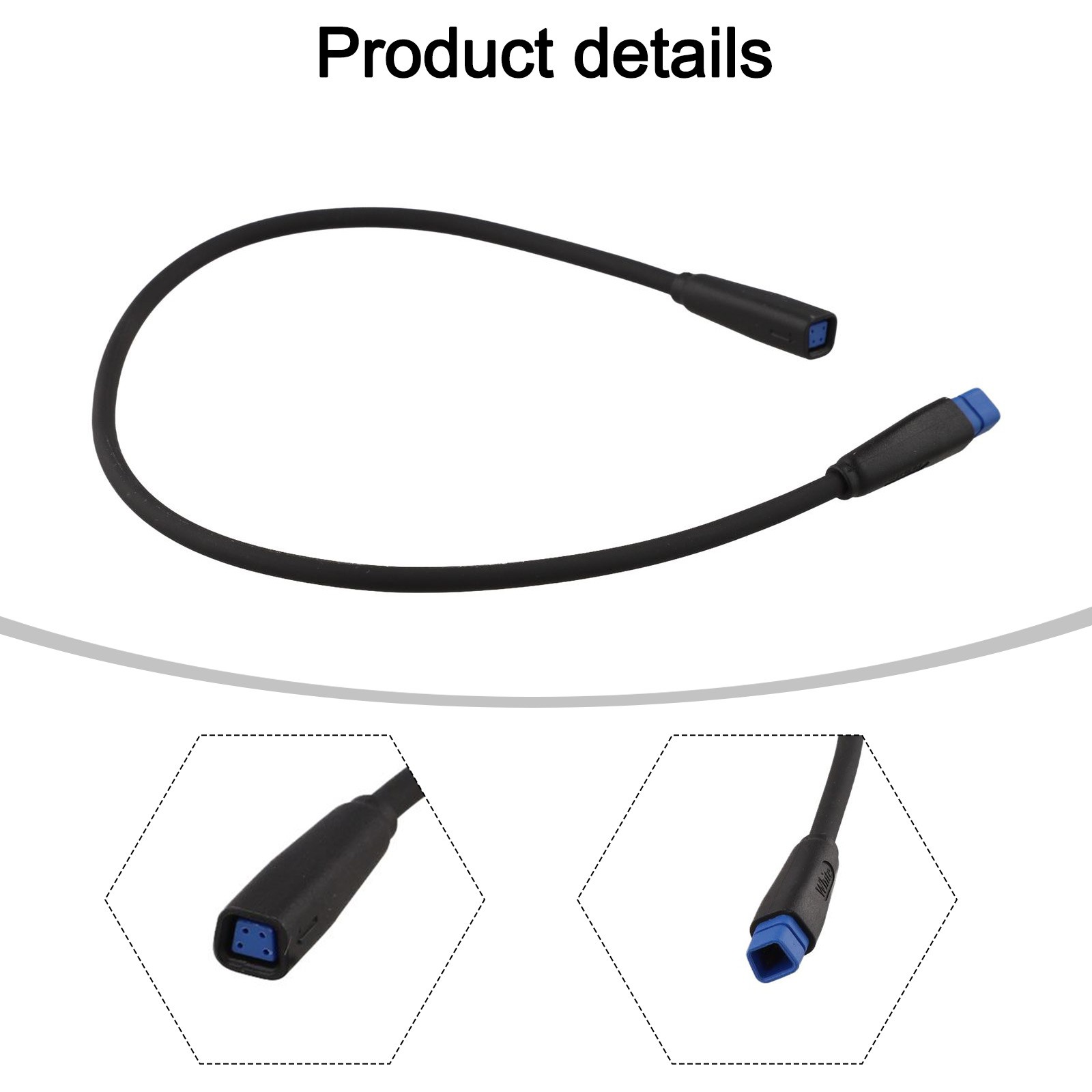 Speed Sensor Extension Cable 4Pin for Bafang MidDrive Motor 30cm 60cm CAN