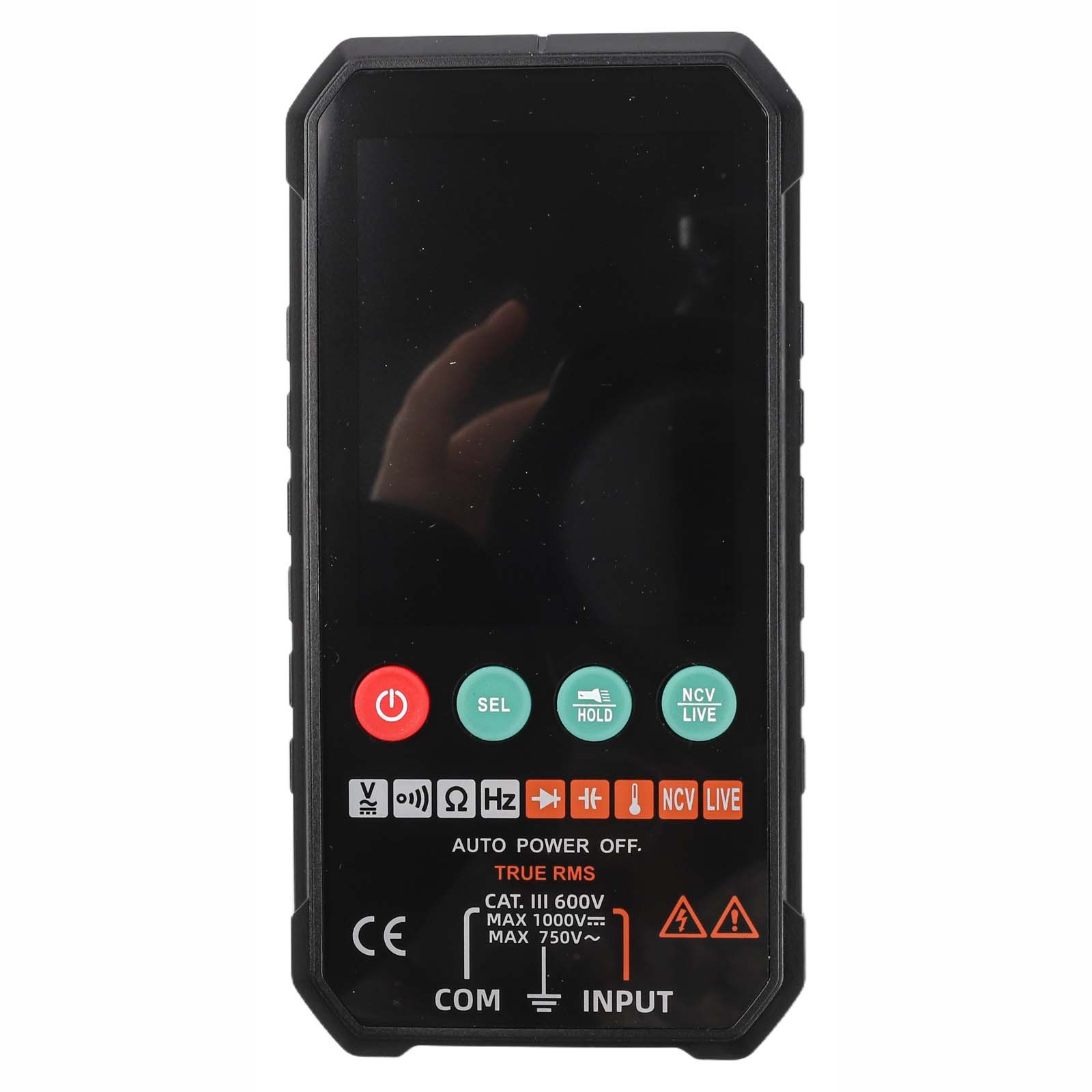 High Performance LCD Digital Multimeter 6000 Counts with Hold Functionality
