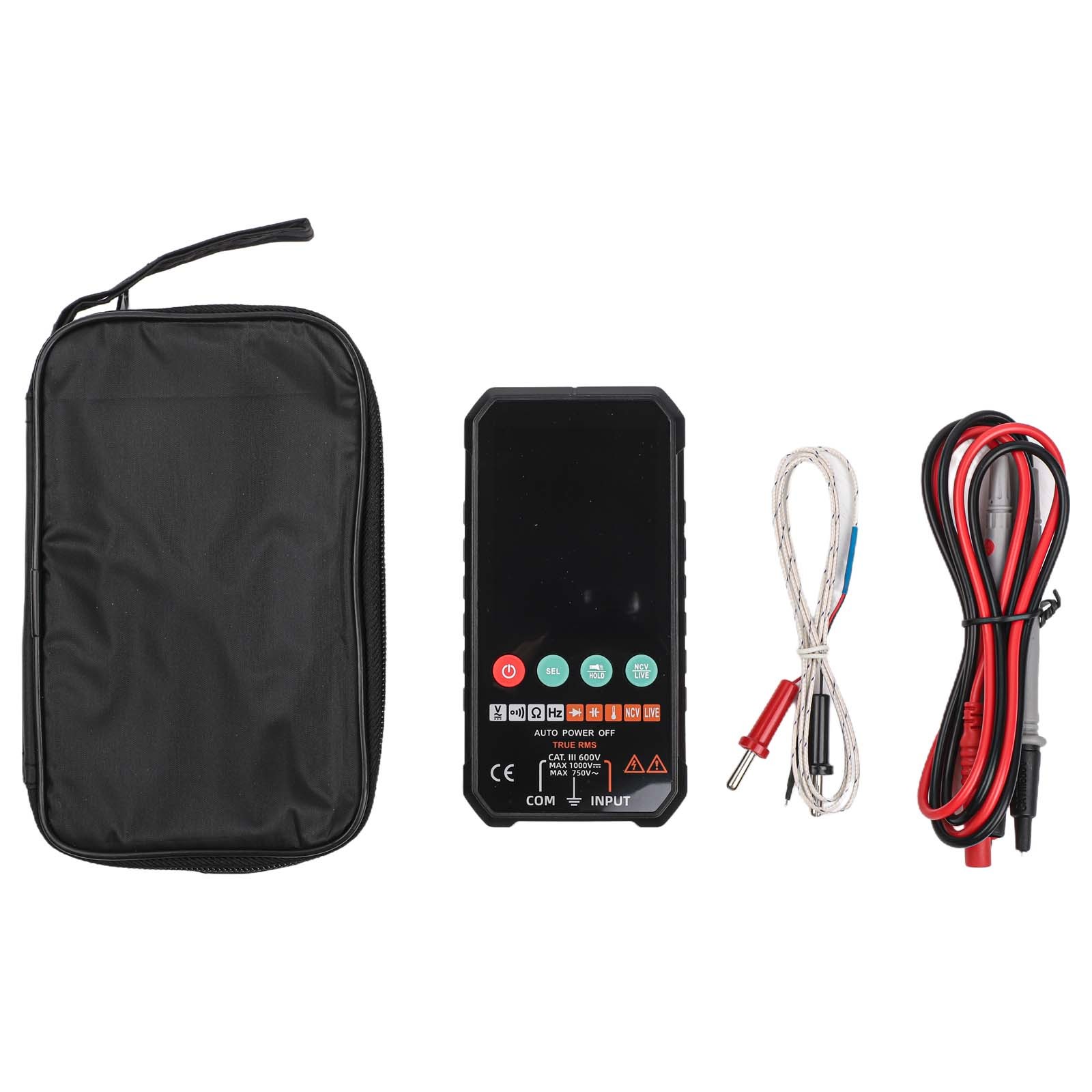 High Performance LCD Digital Multimeter 6000 Counts with Hold Functionality