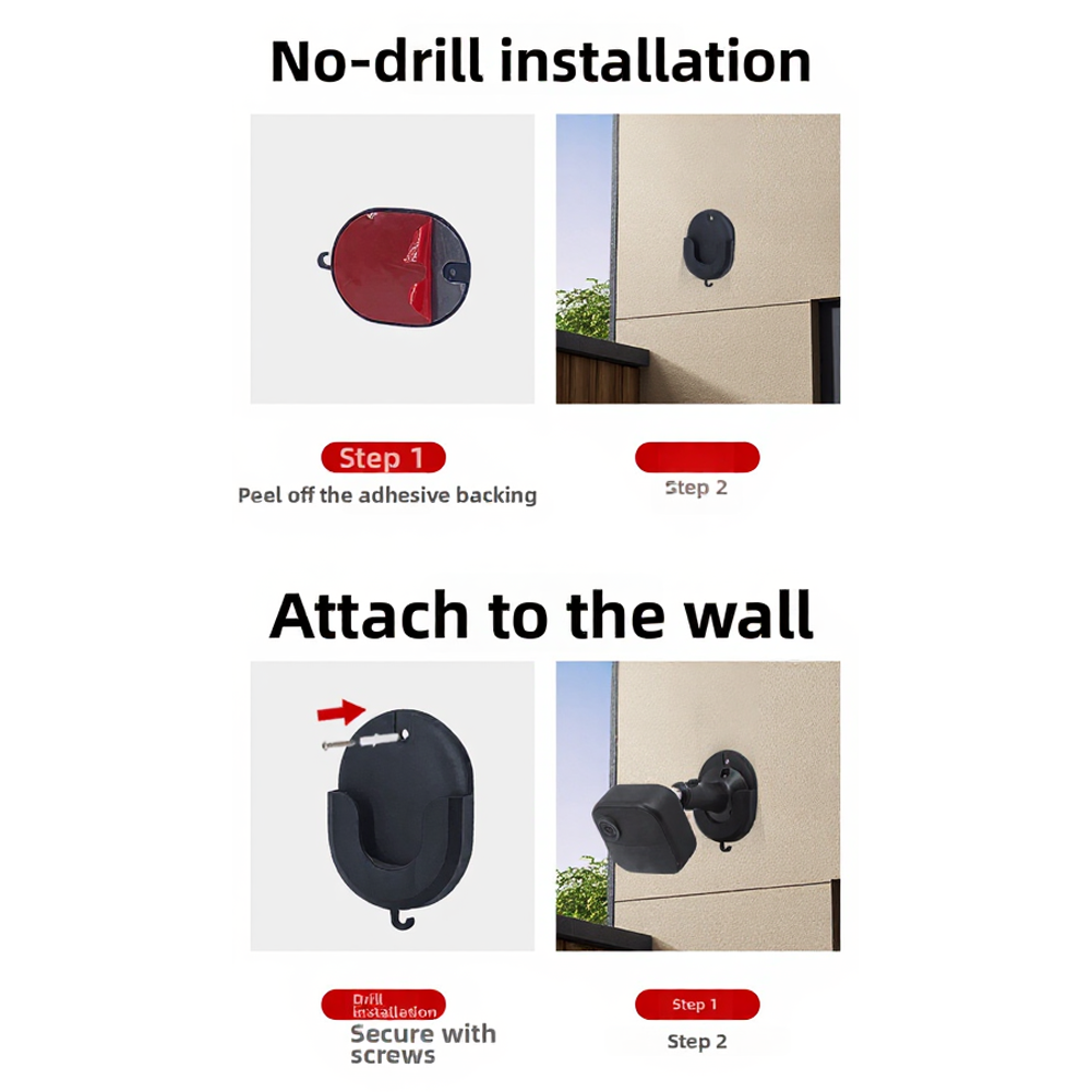 2pcs Mounting Hardware for Blink Outdoor4 Adjustable Outdoor Camera Bracket