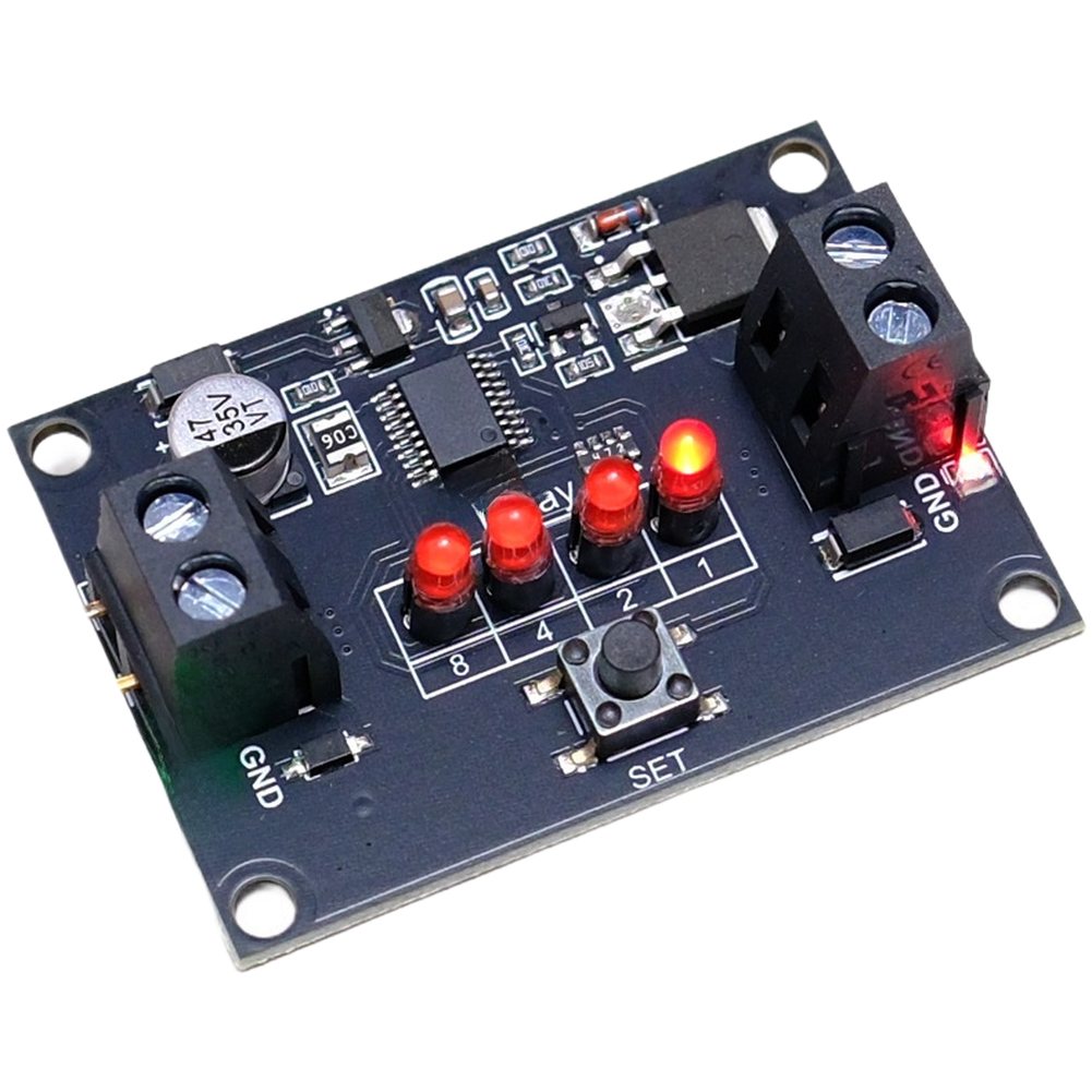 Precision Vibration Detection Switch with Wide Voltage Input from DC 4V to 30V
