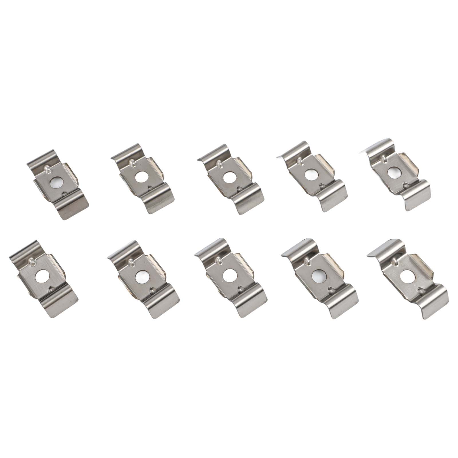 Double Pole Pad Fence Bracket Clamp for 28 32mm Metal and Wooden Posts