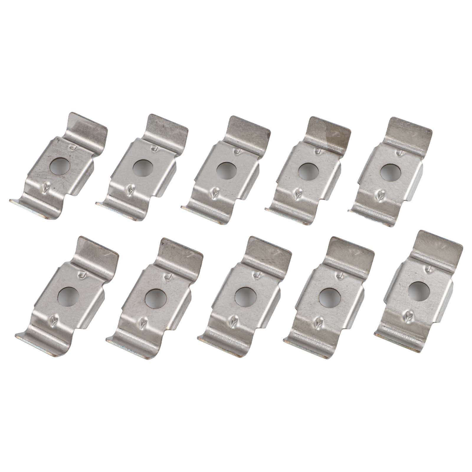 Double Pole Pad Fence Bracket Clamp for 28 32mm Metal and Wooden Posts