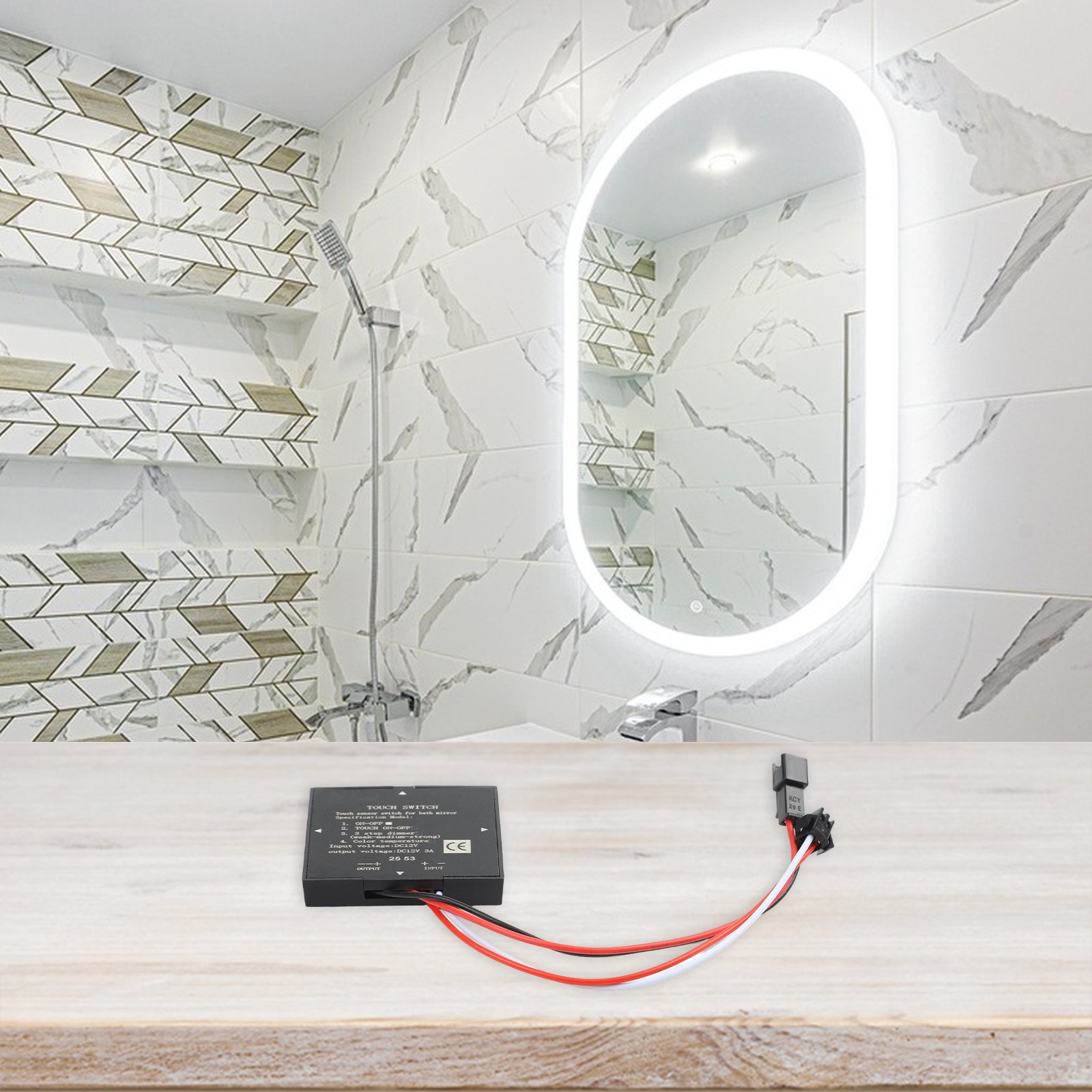 Bathroom Mirror Touch Sensor Switch Enhance Your LED Lighting Experience