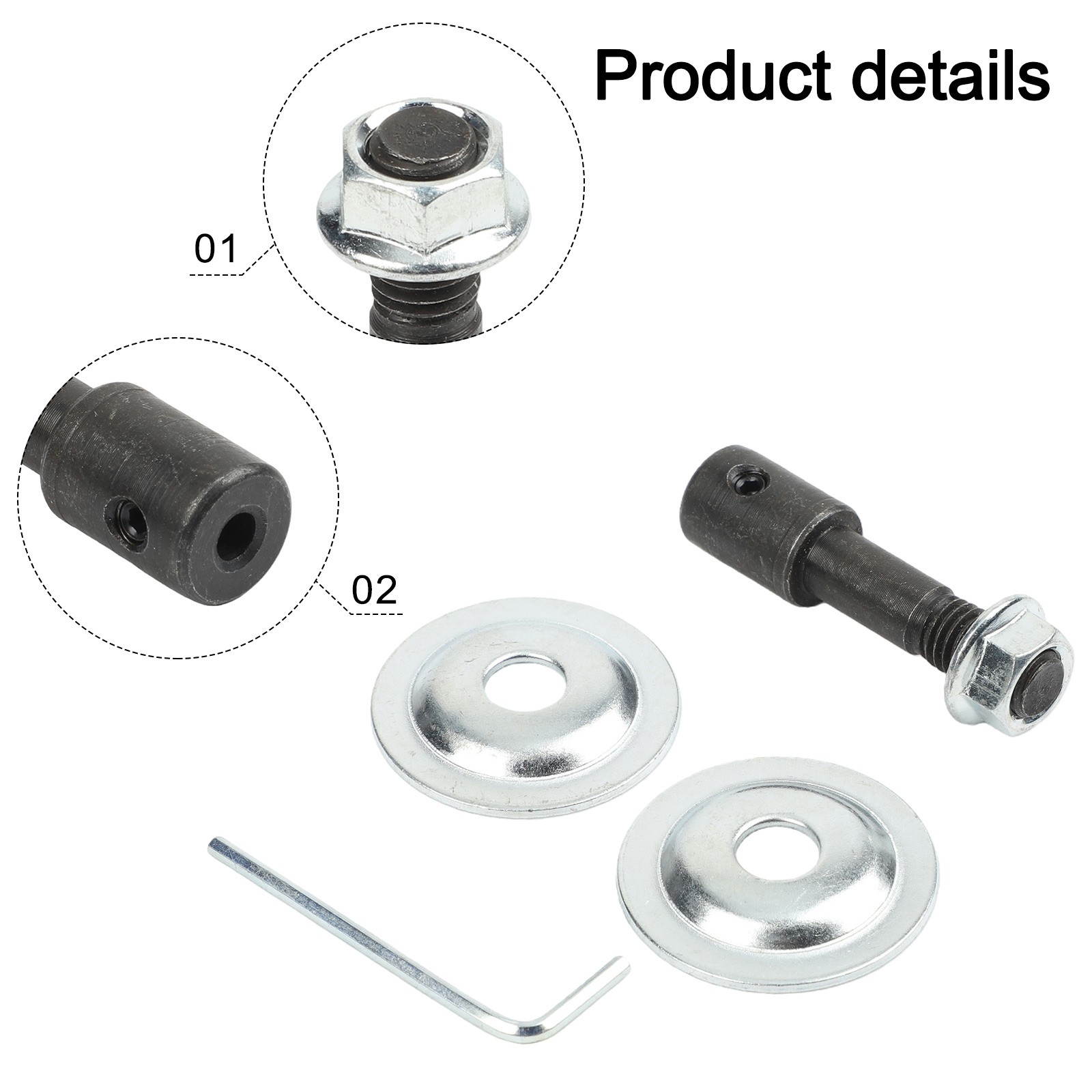 Convert Electric Drill to For Grinding Wheel Effortlessly with Spindle Adapter