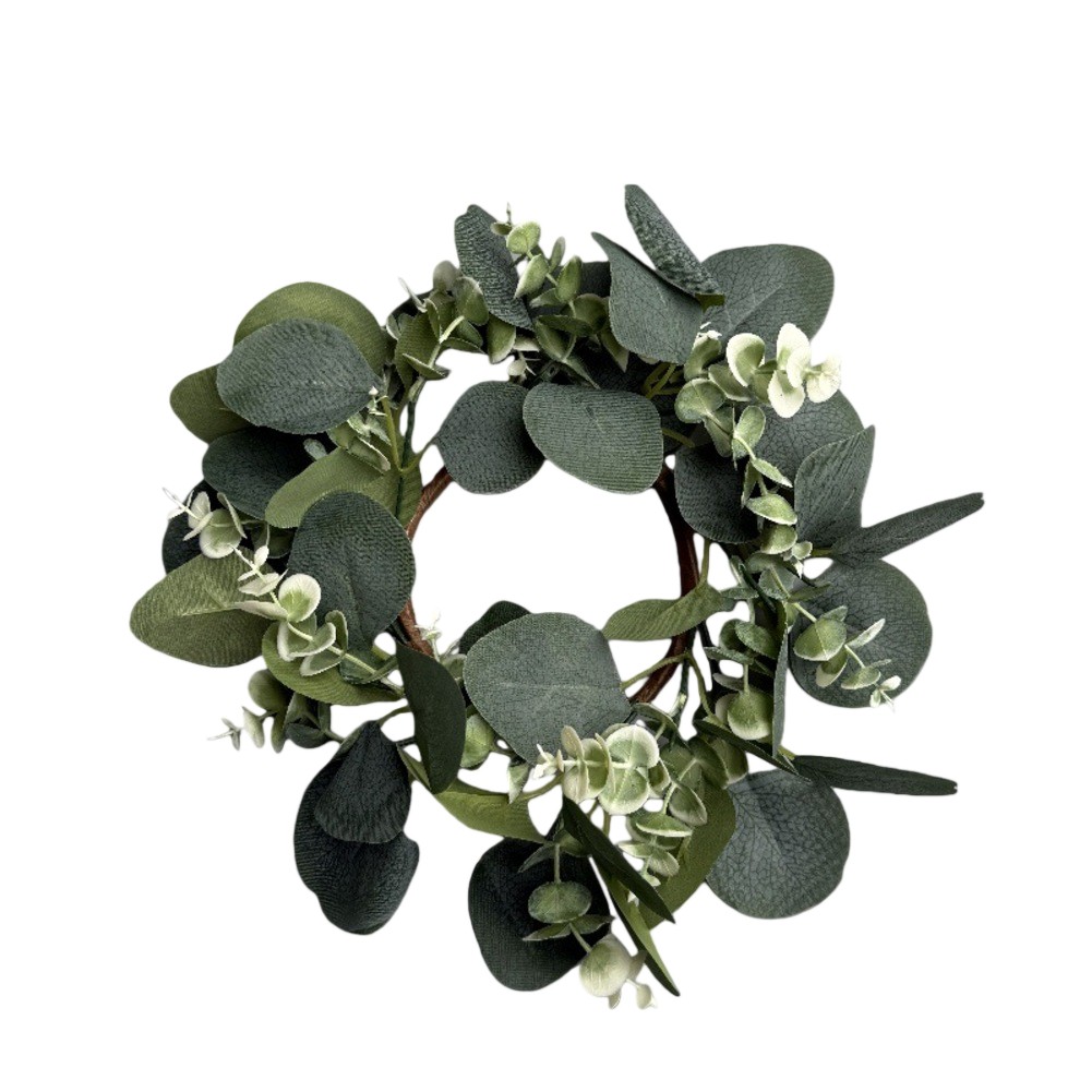 Silk Style Wreath 25cm for Front Door Back Door or Interior Wall Hanging
