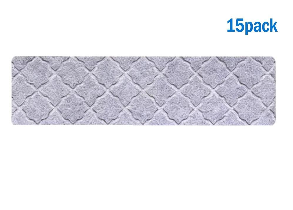 Indoor Stair Tread Covers 15.75×7.87in Reusable for Multiple Cleanings