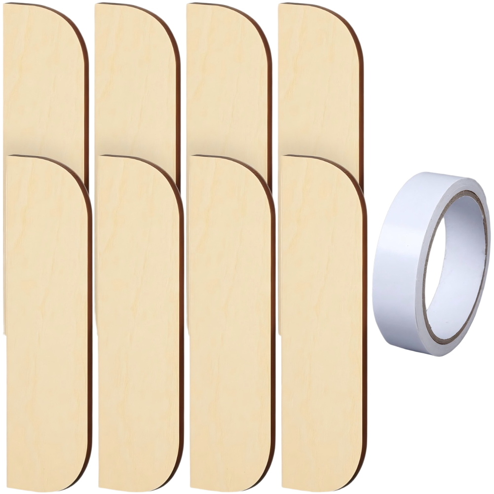 Stainless Steel Hinge Repair Kit for Wood Doors 8PCS or 16PCS Filler Plates