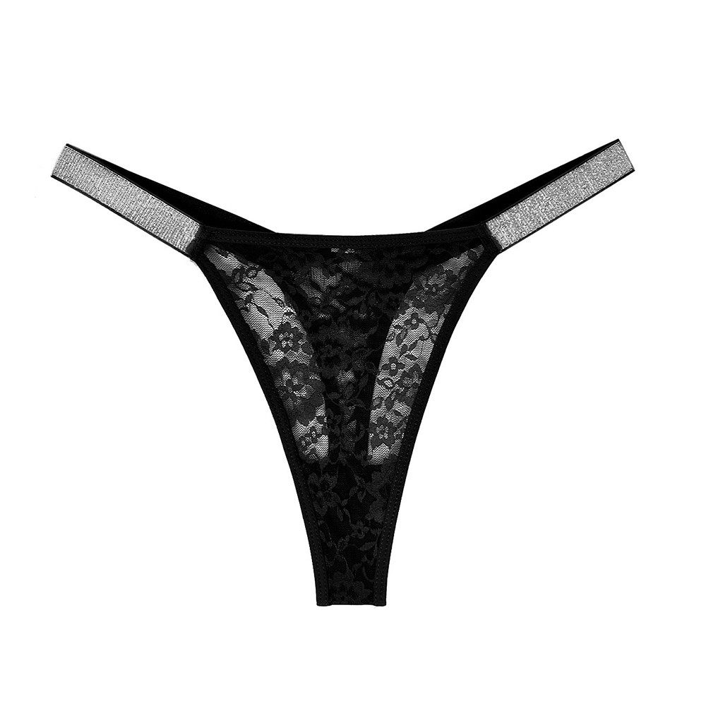 Intimate Apparel Lace Panties Floral Briefs All-season Wear Elastic Fit