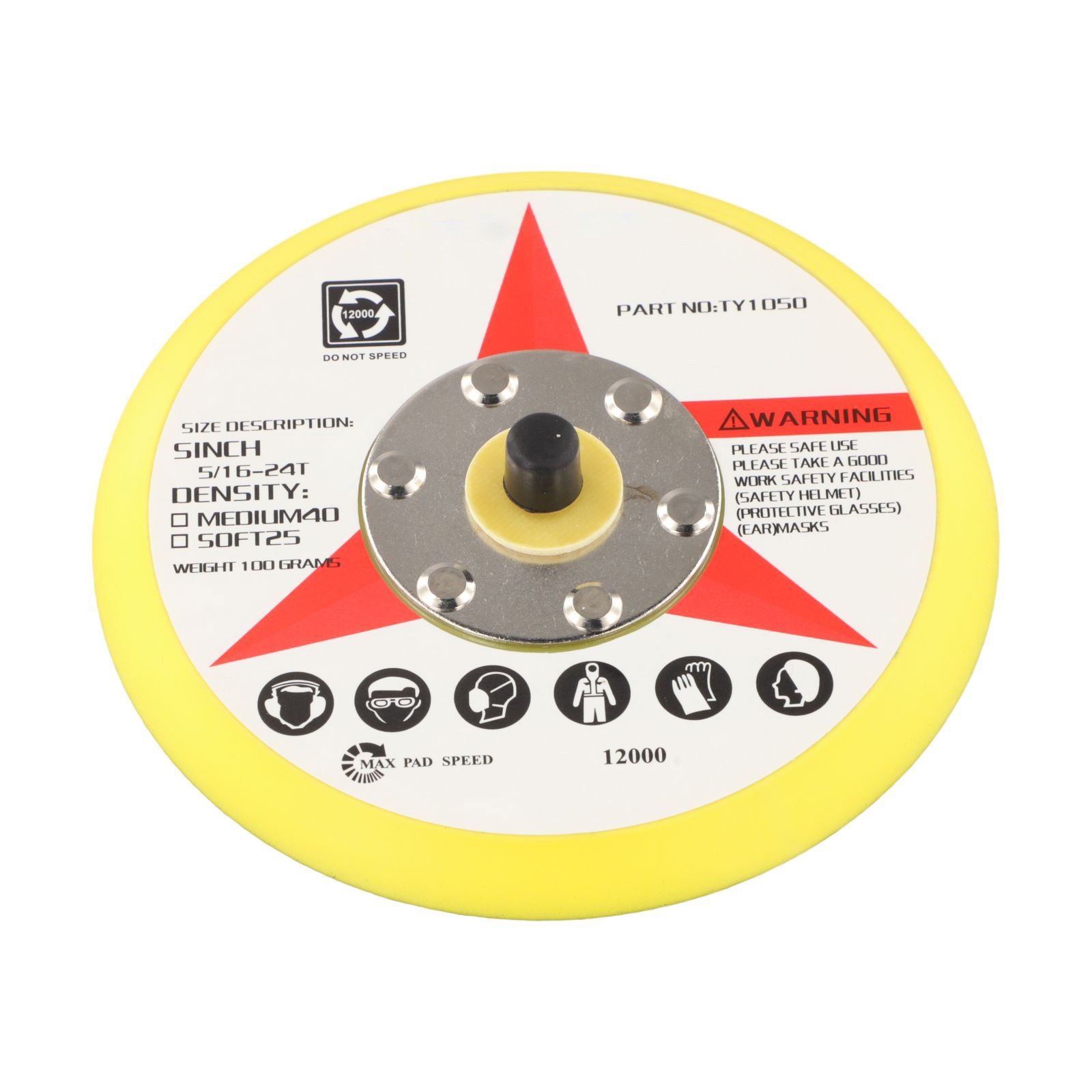 5inch Sanding Pad Abrasive And Hook Pad Polish Sanding Reliable Useful