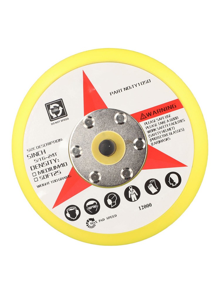 5inch Sanding Pad Abrasive And Hook Pad Polish Sanding Reliable Useful