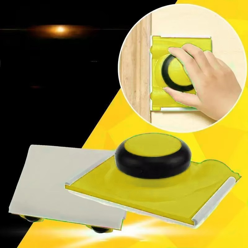 Edge Paint Brush with 360 Degree Rotating Head and 75 Degree Angled TPR Handle