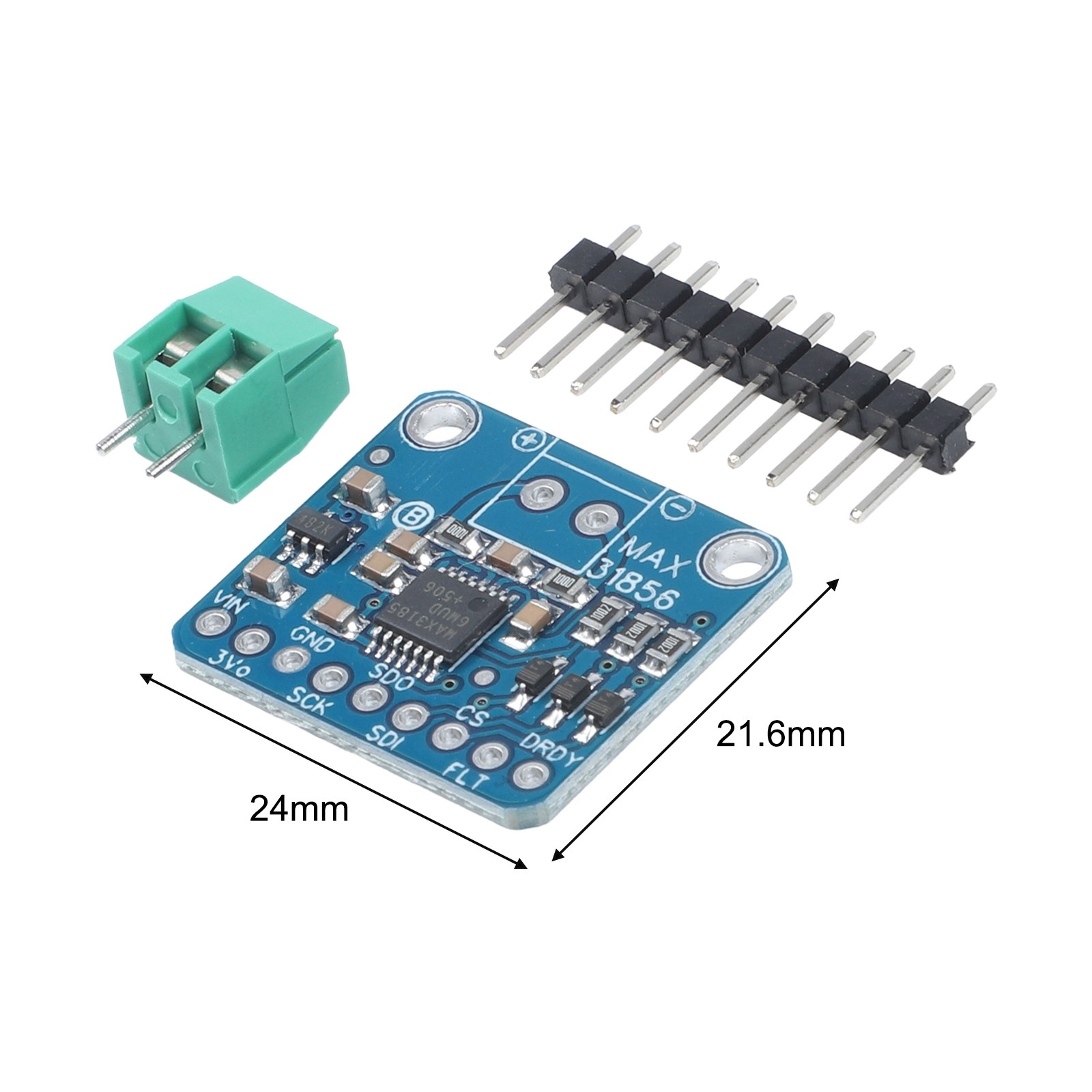 Compact Thermocouple Module with MAX31856 Chip for Extreme Temperatures