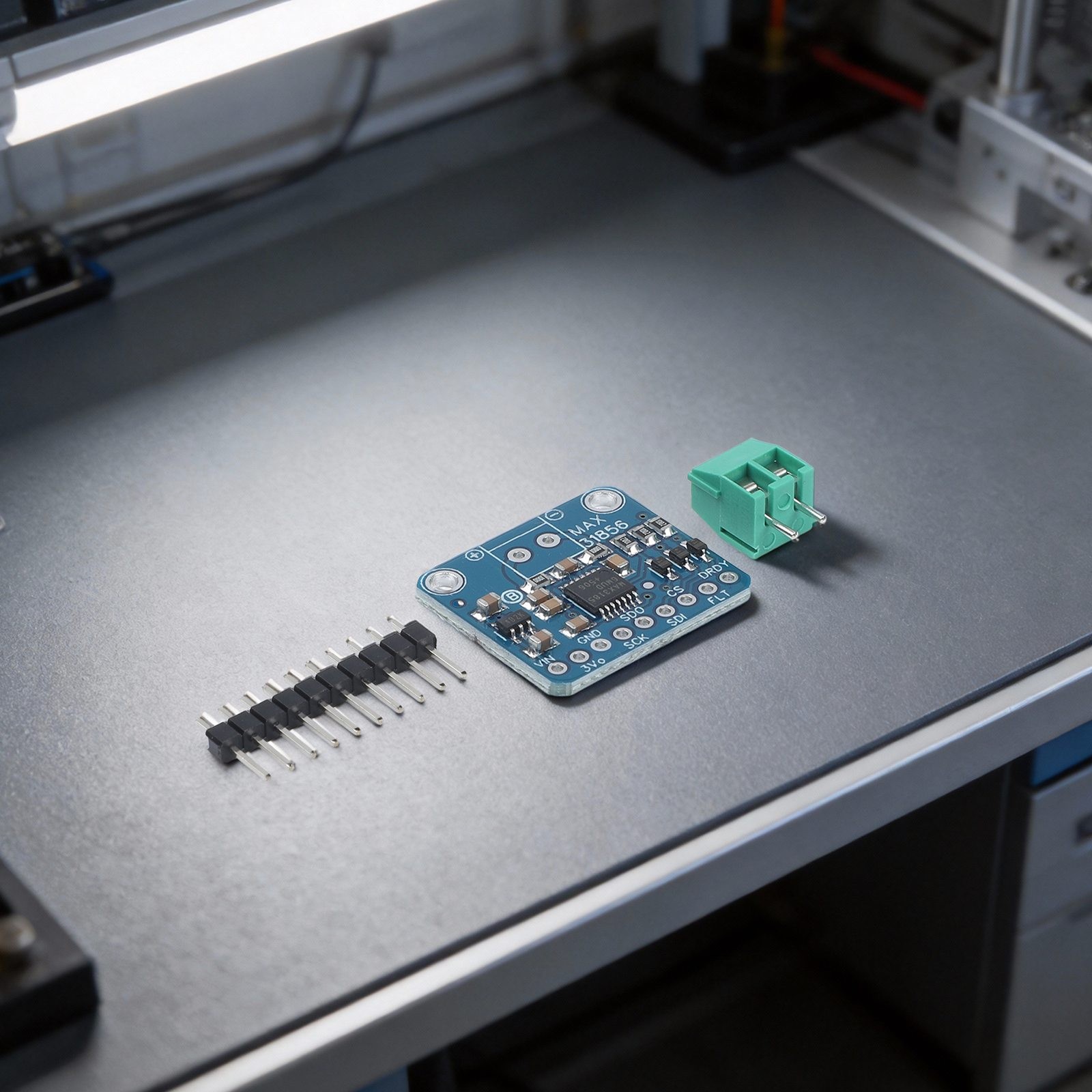 Compact Thermocouple Module with MAX31856 Chip for Extreme Temperatures