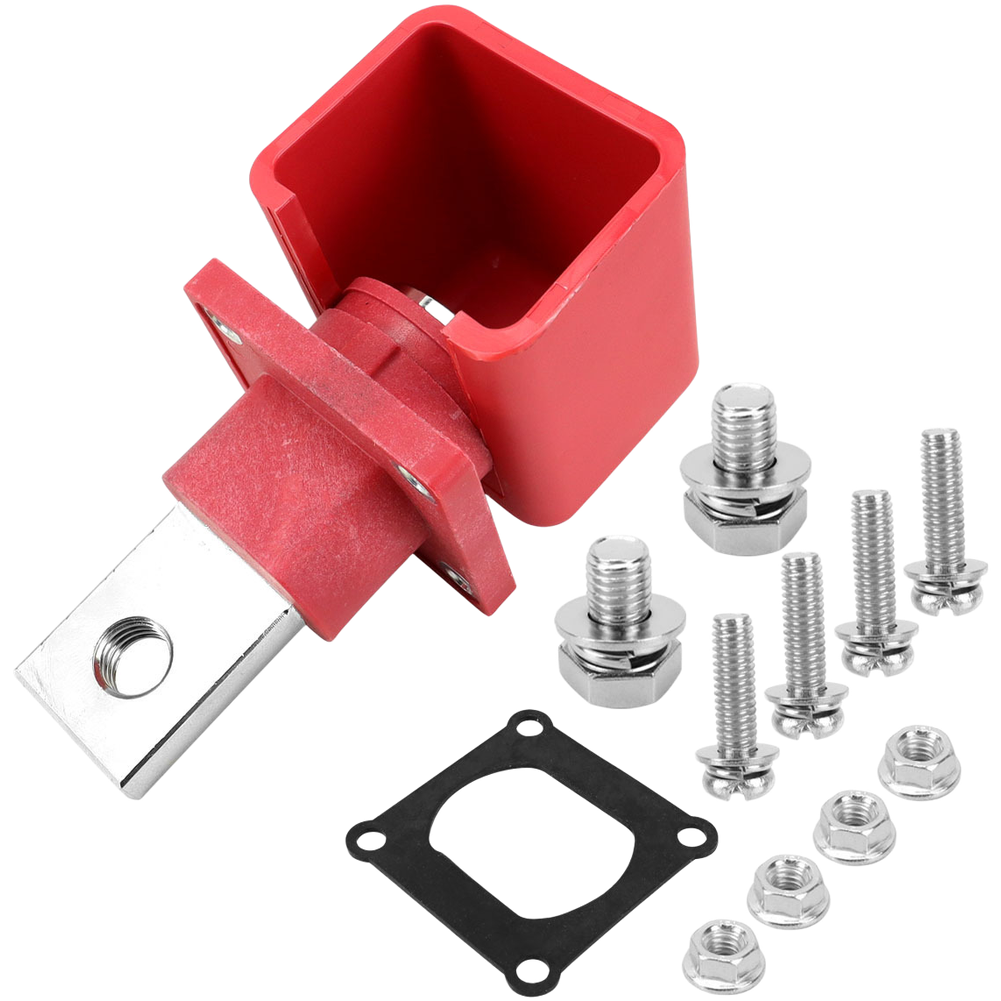 300A T-Type Terminal Flame-resistant PA66 Shell Brass Conductive Contact