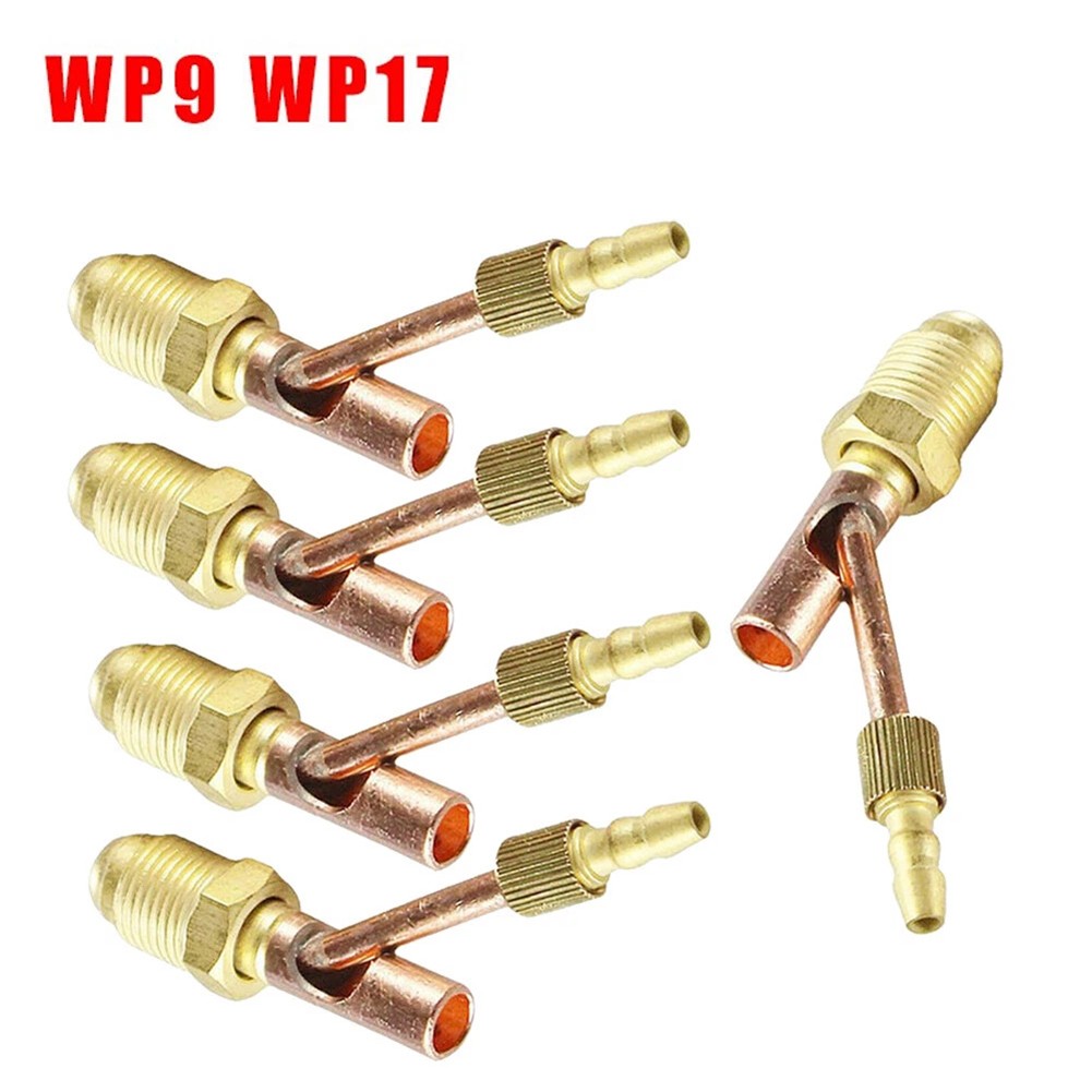 5-Pack Copper TIG Cable Connector for WP9 WP17 WP26 Torches