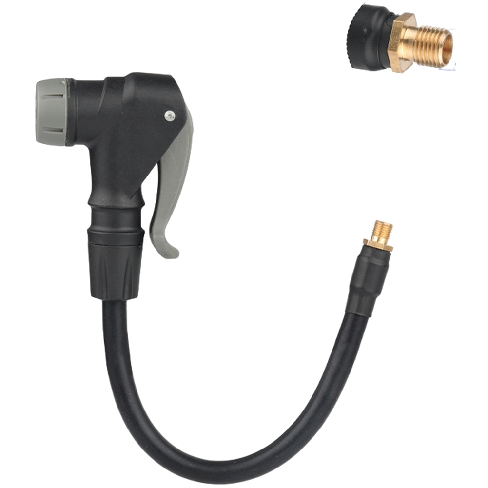 bike air pump extension hose 20cm 30cm 50cm for For PRESTA type valves