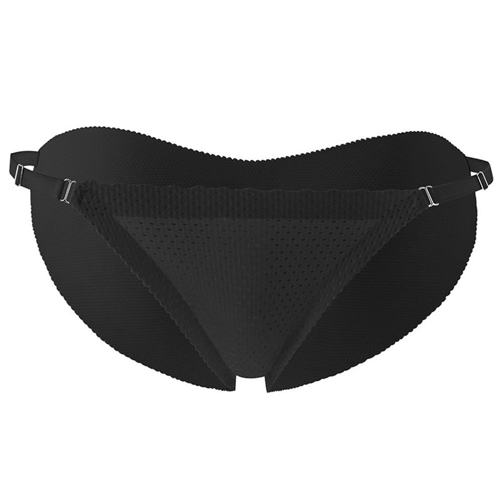 Leisure-Oriented Mesh Pant with Butt-Lifting Effect and Pure Color Finish