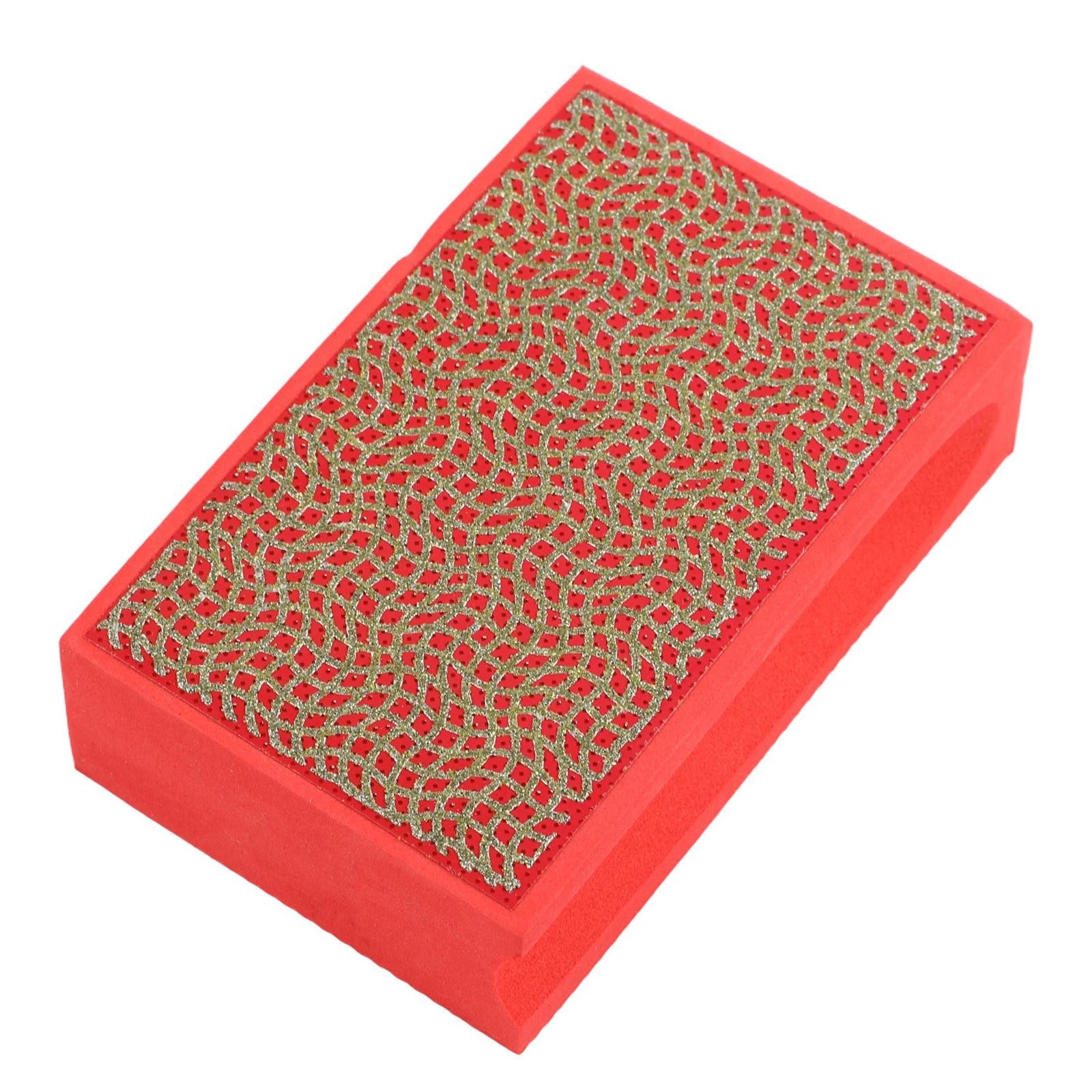 Electroplating Sanding Block With Emery Sponge For Grinding And Polishing Tiles