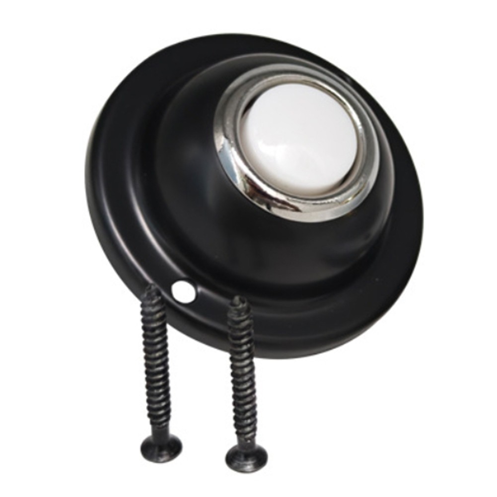 24V 0.5A Round Wired Doorbell Button Switch with Low Voltage LED Safety Design