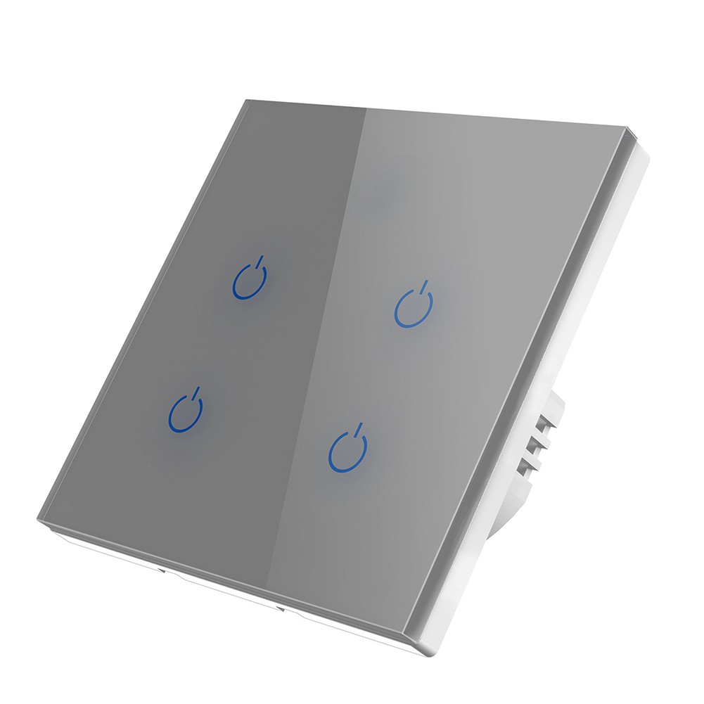 Wireless Touch Light Switch Compatible with RF433 Remotes Sold Separately