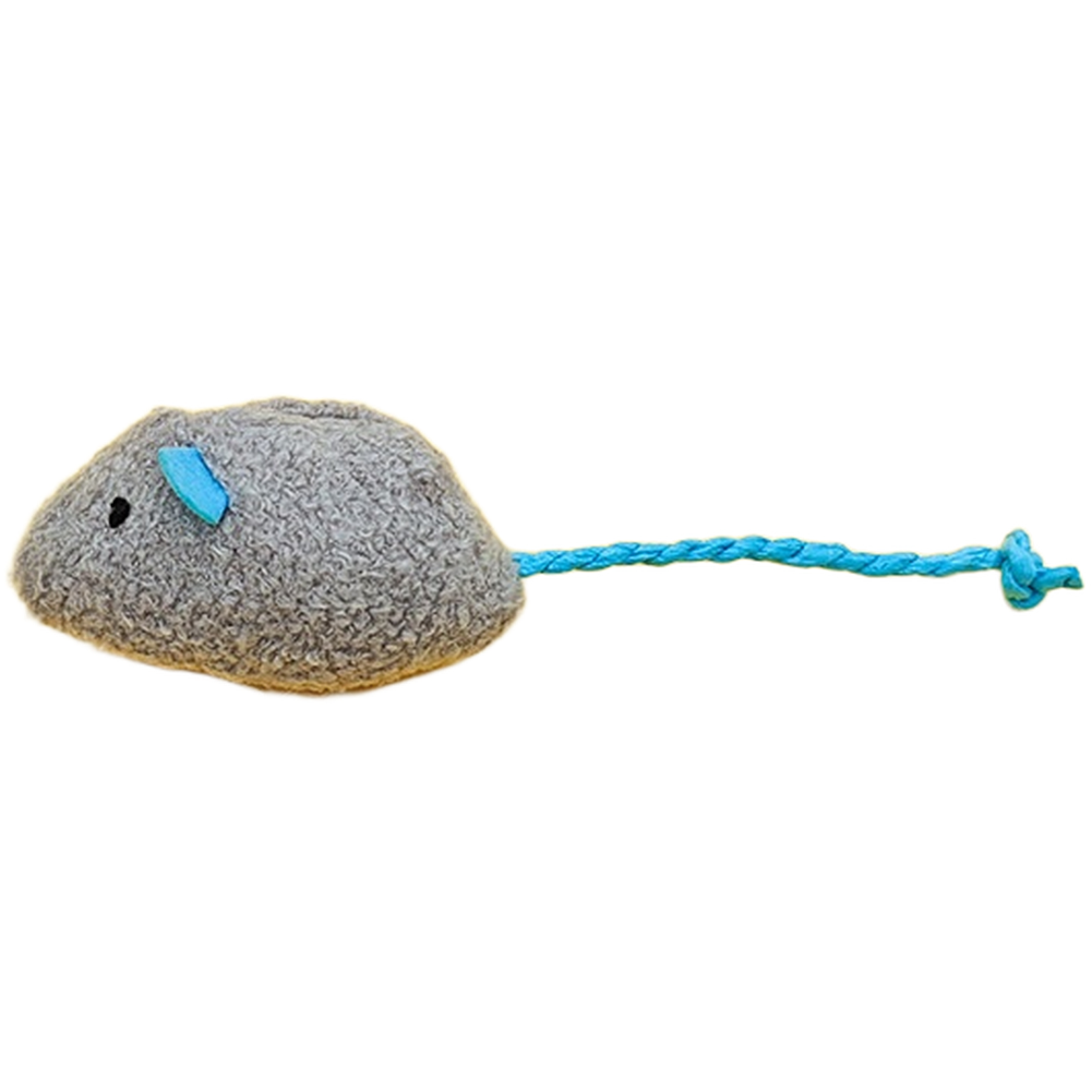 Soft Interactive Cat Toy with Catnip - Plush Material for For indoor Use
