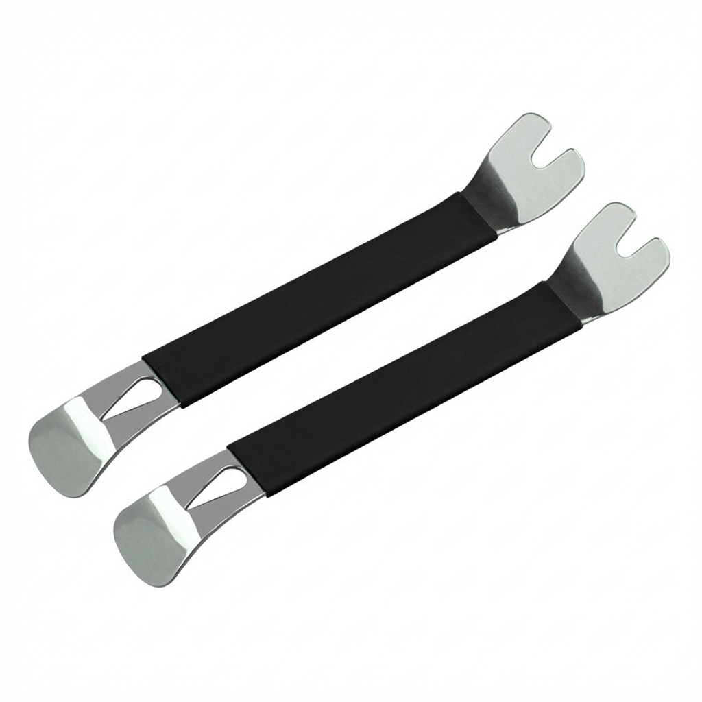 2PCS Car for interior Disassembly Tools Colored Rubber Stainless Steel Pry