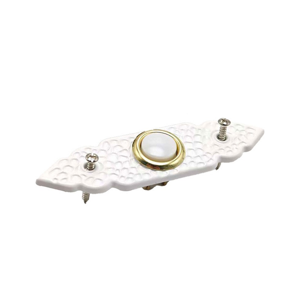 Illuminated Wired Retro Doorbell Button Wall Mount DC24V 0.5A Reliable