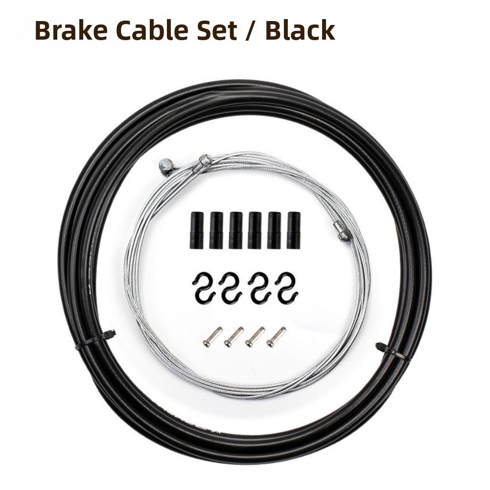 Flexible Steel Inner Cable with Polymer Outer Housing for Bike Braking Shifting