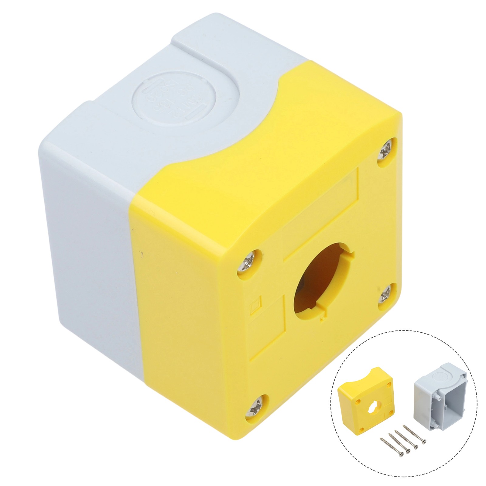 ABS+PC Push Button Control Box with Enhanced Sealing for Tough Conditions