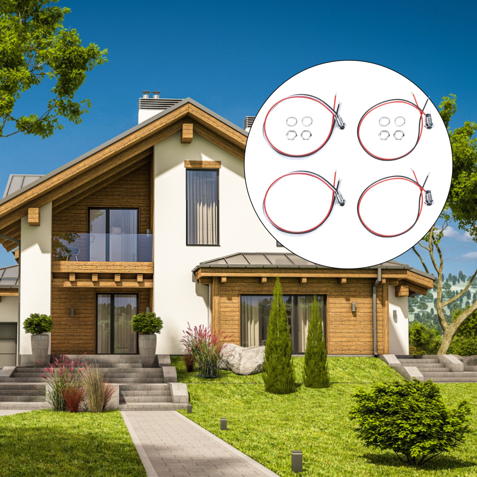 2PCS Photoelectric Sensor Switch Module for Garage Doors and For Industrial Use