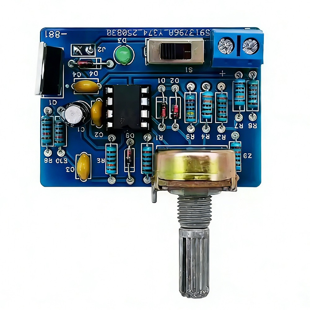 PCB-Based LM358 Motor Speed Controller Kit for Electronic Technology Labs