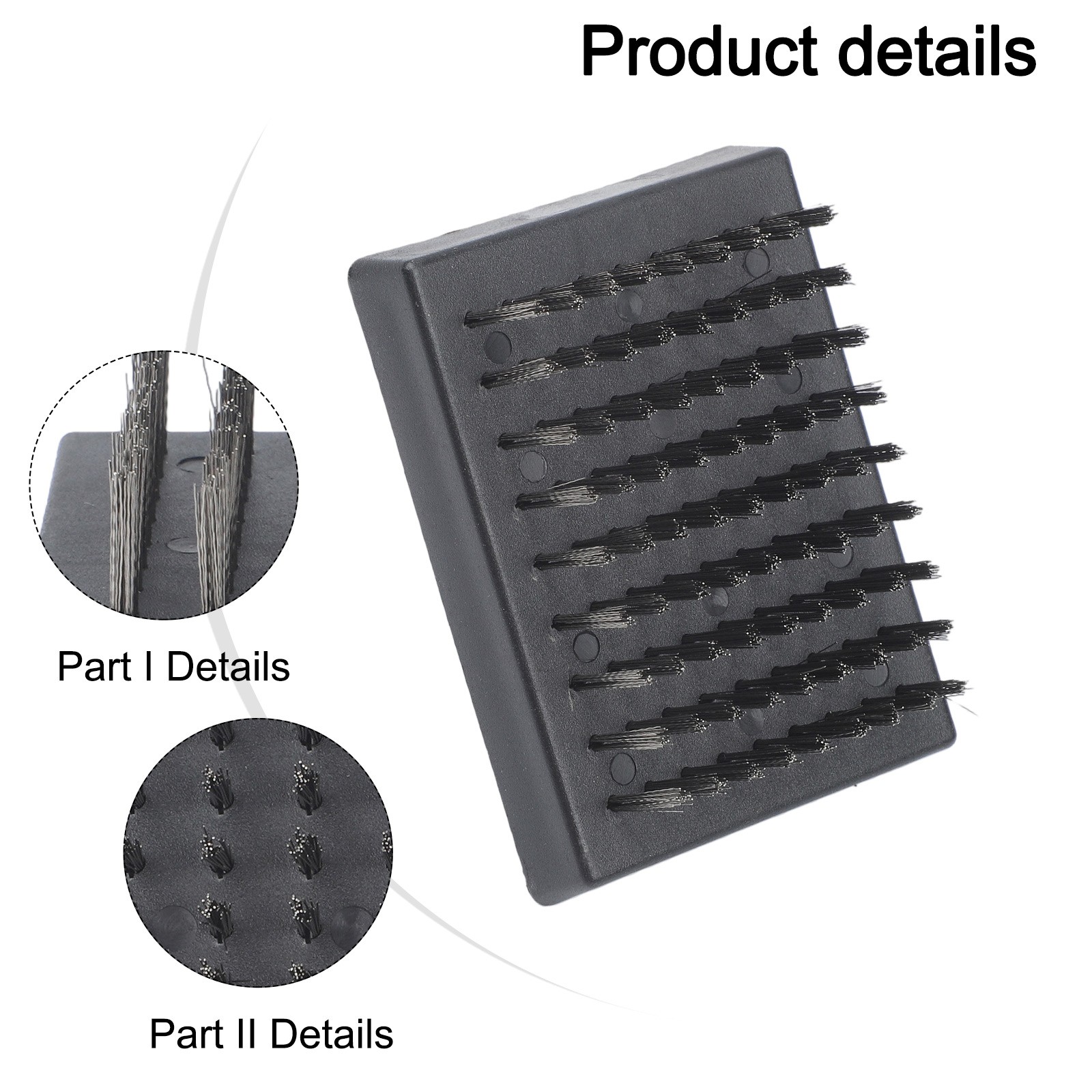 Stainless Steel Wire Bristle Cleaner Replacement Heads for BBQ Grill Scraper