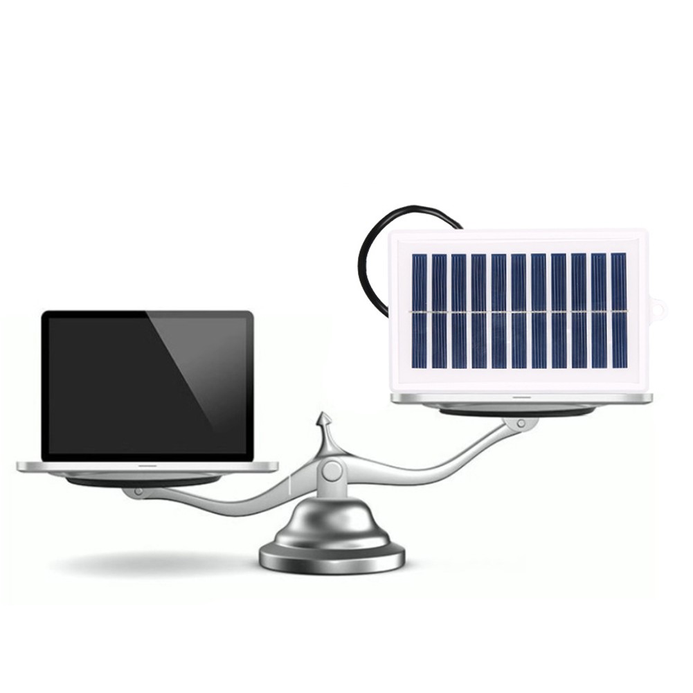 2W 5V Portable Solar Panel USB Interface for Outdoor Lighting and Devices