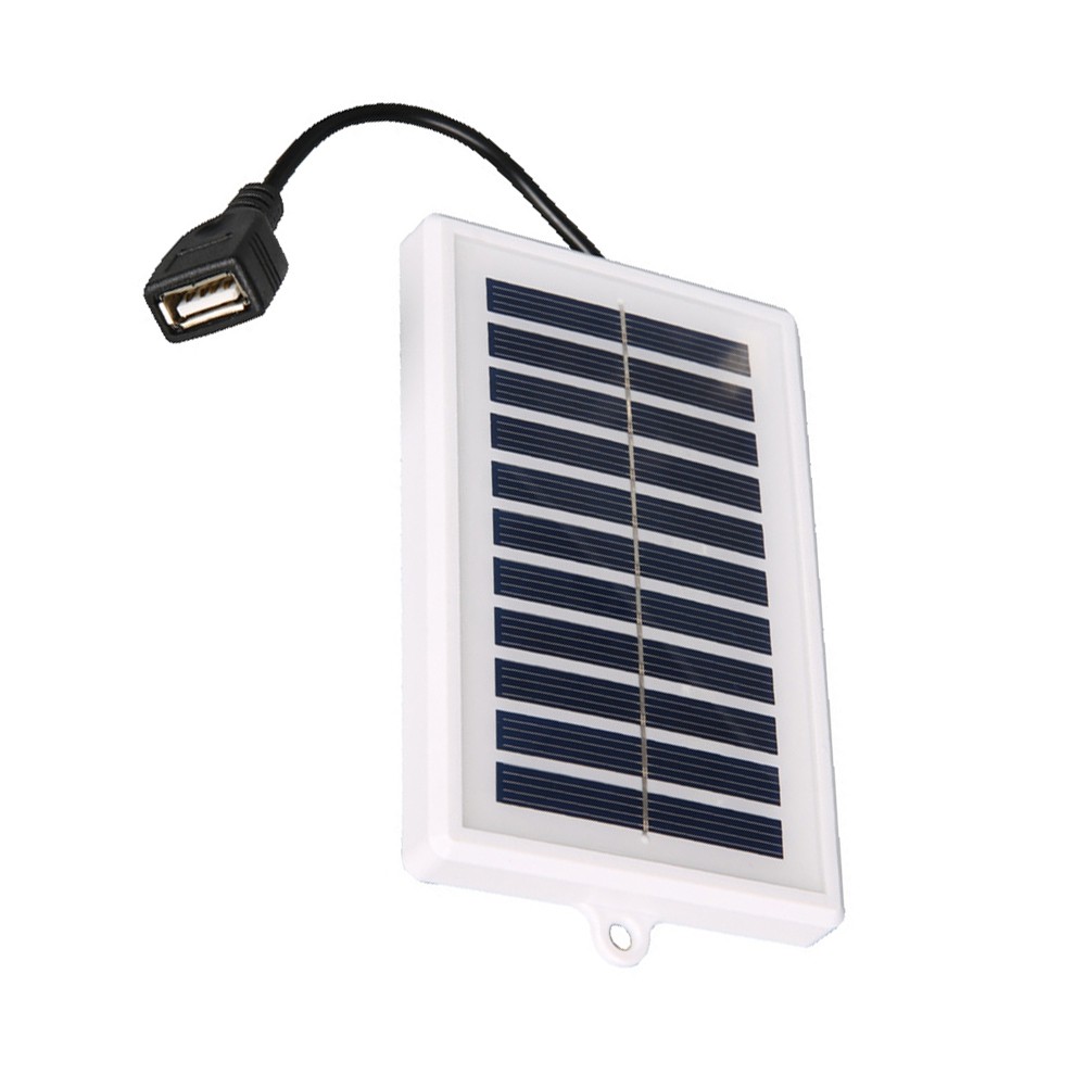 2W 5V Portable Solar Panel USB Interface for Outdoor Lighting and Devices