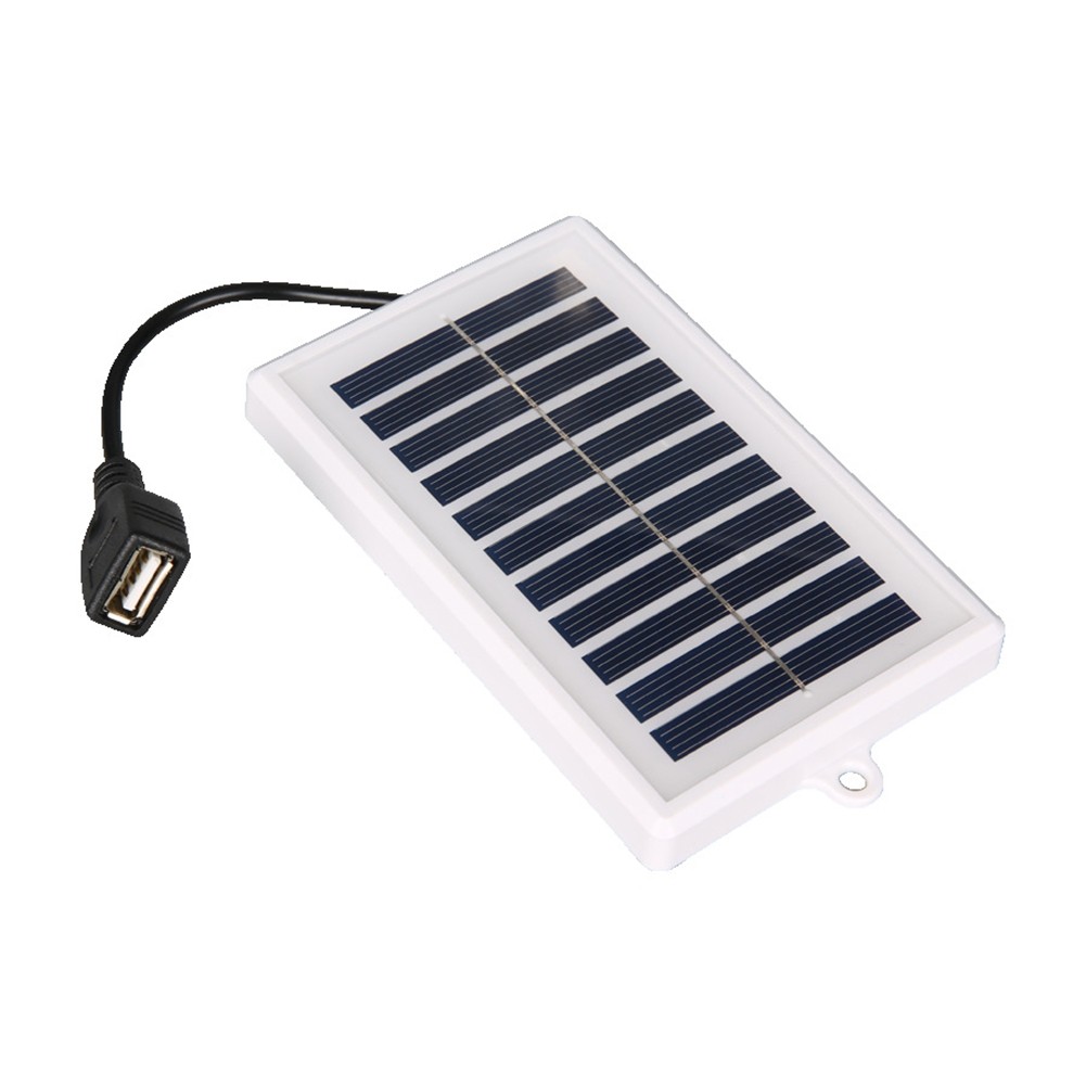 2W 5V Portable Solar Panel USB Interface for Outdoor Lighting and Devices