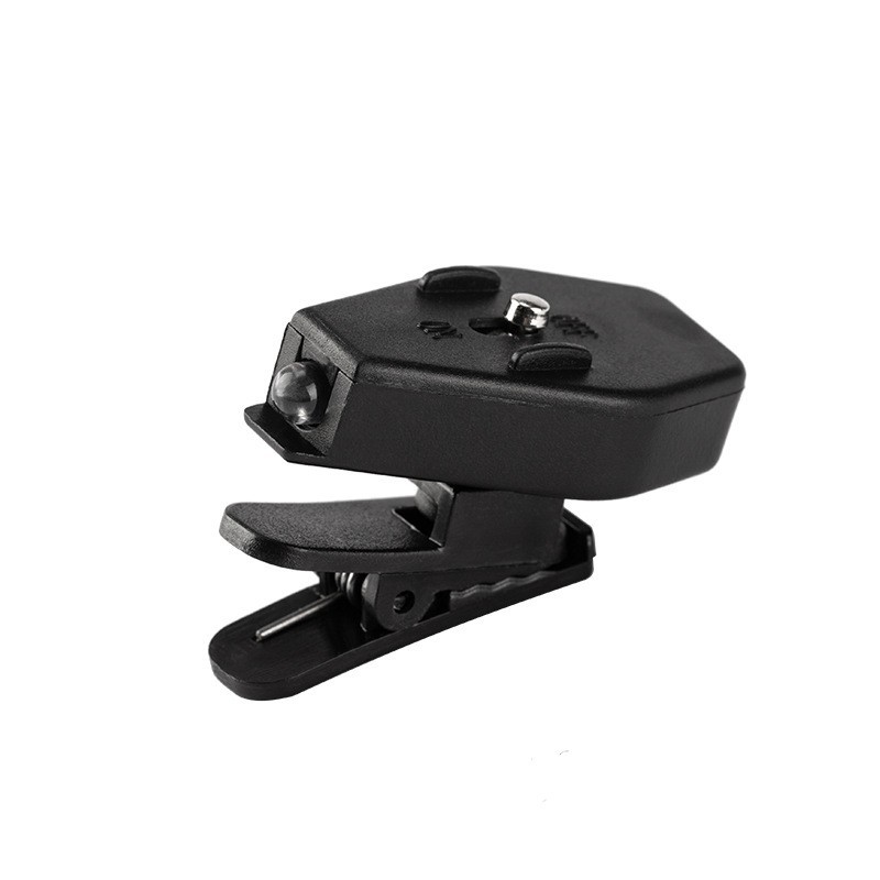 Black ABS Eyeglass Clip Lamp LED Light with Humanized Convex Light Barrier